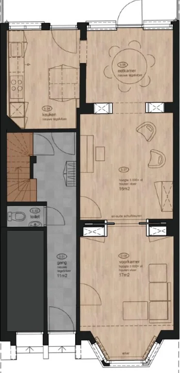 Foto van de Appartement gelegen aan de Hertogsingel in Maastricht