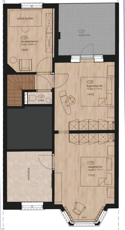 Foto van de Appartement gelegen aan de Hertogsingel in Maastricht