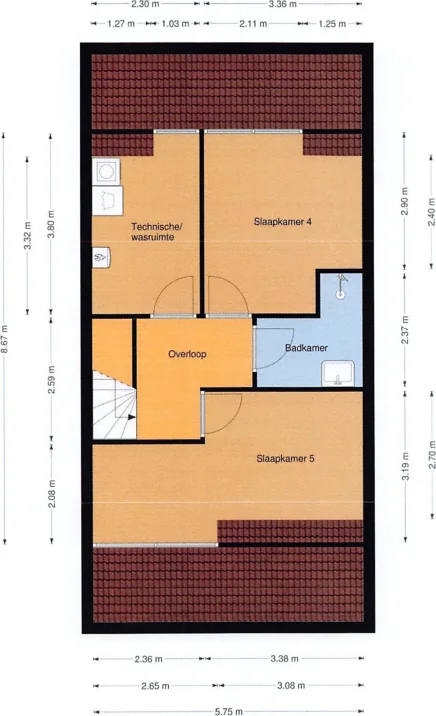 Foto van de Appartement gelegen aan de Hannie Schaftstraat in Reeuwijk
