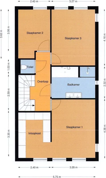 Foto van de Appartement gelegen aan de Hannie Schaftstraat in Reeuwijk