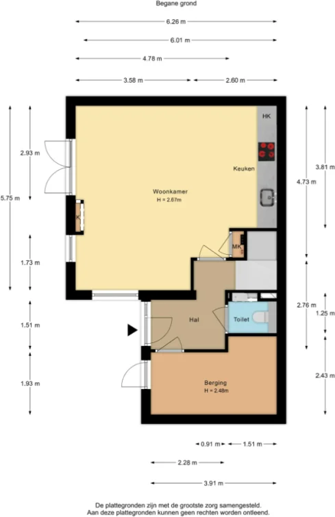 Foto van de Appartement gelegen aan de Klein Canada in Beekbergen