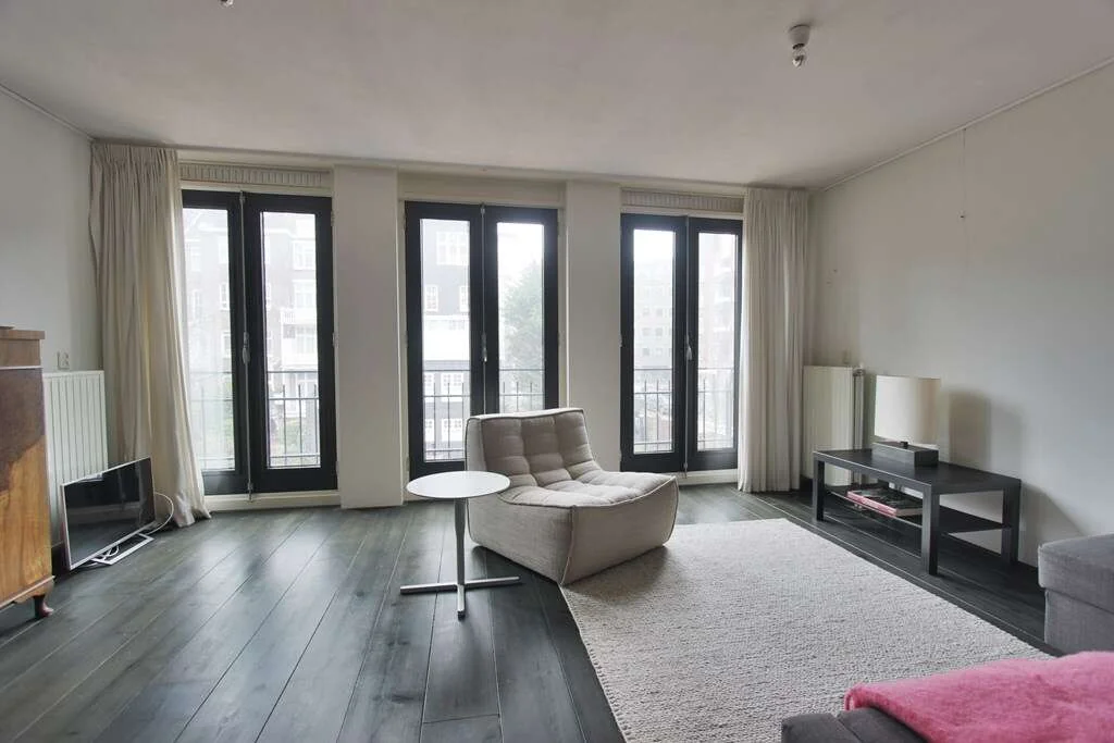 Foto van de Appartement gelegen aan de Lijnbaansgracht in Amsterdam