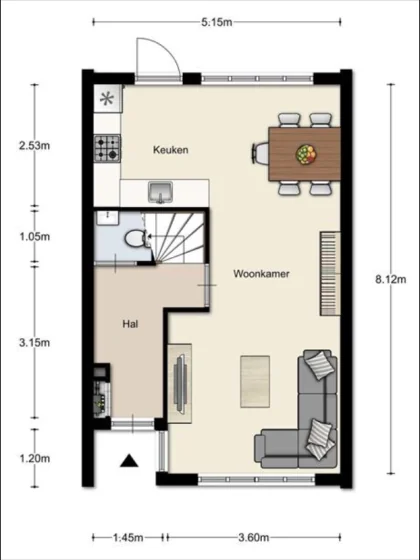 Foto van de Appartement gelegen aan de Spoorstraat in Eindhoven