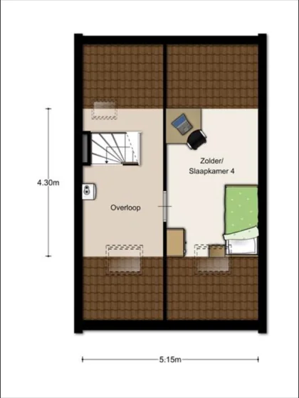 Foto van de Appartement gelegen aan de Spoorstraat in Eindhoven
