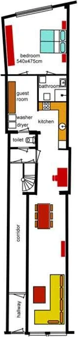 Foto van de Appartement gelegen aan de Reguliersgracht in Amsterdam