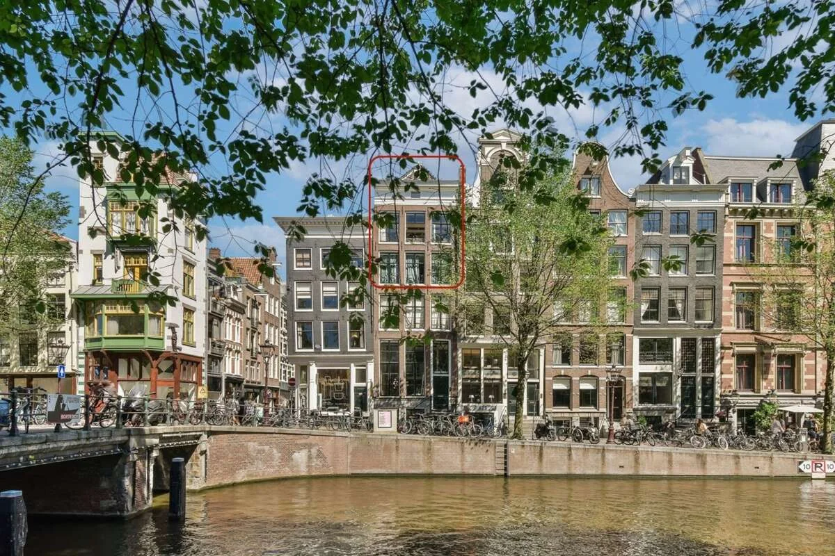 Foto van de Appartement gelegen aan de Herengracht in Amsterdam