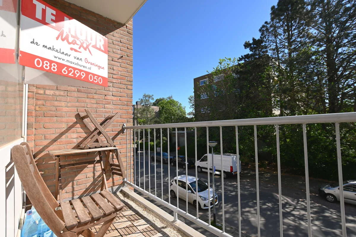 Foto van de Appartement gelegen aan de Spieghelstraat in Groningen