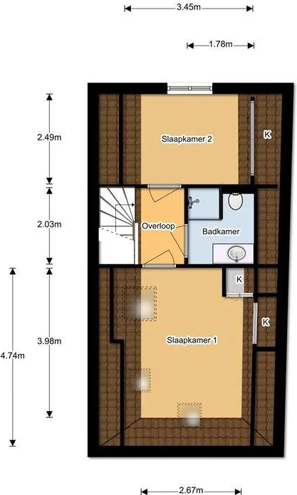 Foto van de Appartement gelegen aan de Papestraat in Den Haag