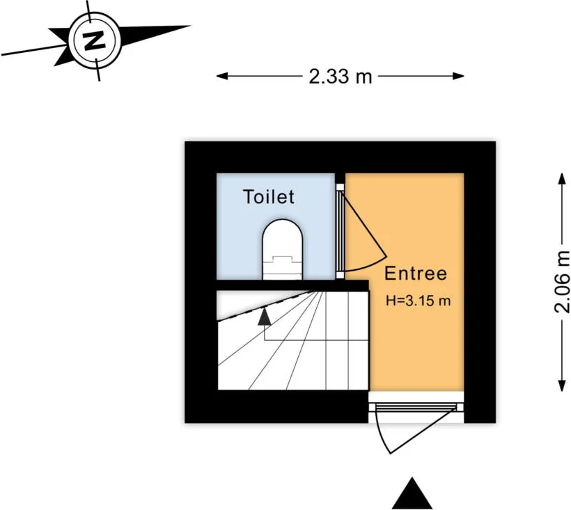 Foto van de Appartement gelegen aan de Jansstraat in Haarlem