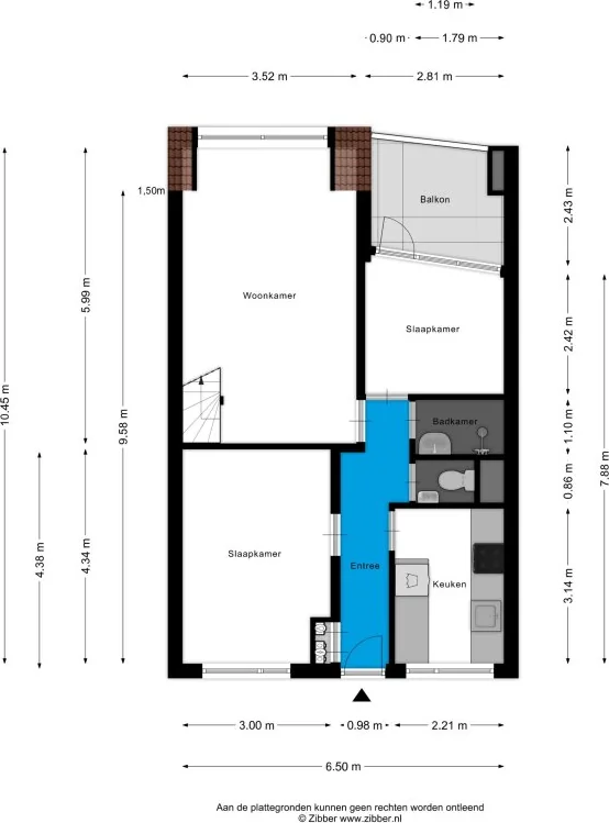 Foto van de Appartement gelegen aan de Ginnekenweg in Breda