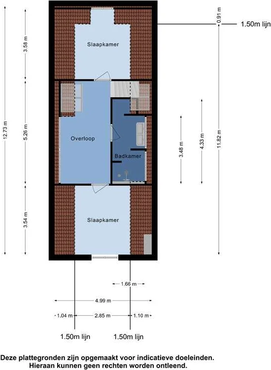 Foto van de Appartement gelegen aan de Keizersgracht in Amsterdam
