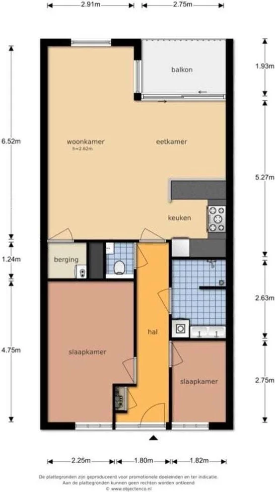 Foto van de Appartement gelegen aan de Heemstedelaan in Utrecht