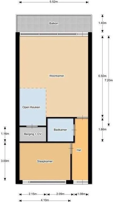 Foto van de Appartement gelegen aan de Kleine steeg in Sittard