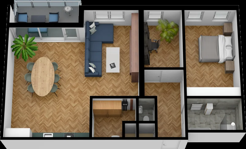 Foto van de Appartement gelegen aan de Mgr. Nolenslaan in Den Haag