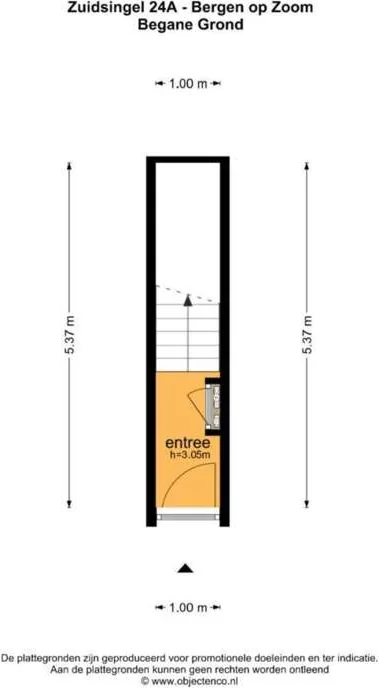 Foto van de Appartement gelegen aan de Zuidsingel in Bergen op Zoom