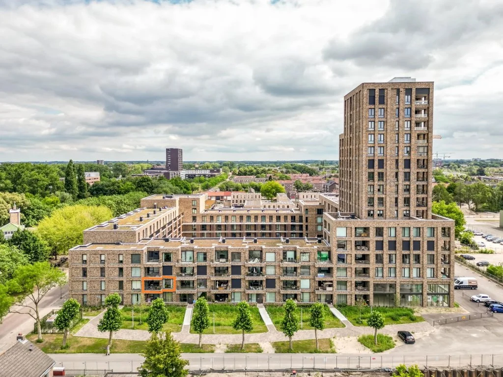 Foto van de Appartement gelegen aan de Aida de Mirandaplein in Breda