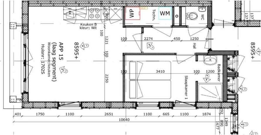 Foto van de Appartement gelegen aan de Crosestein in Zeist