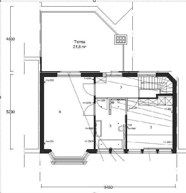 Foto van de Appartement gelegen aan de Eemsstraat in Amsterdam