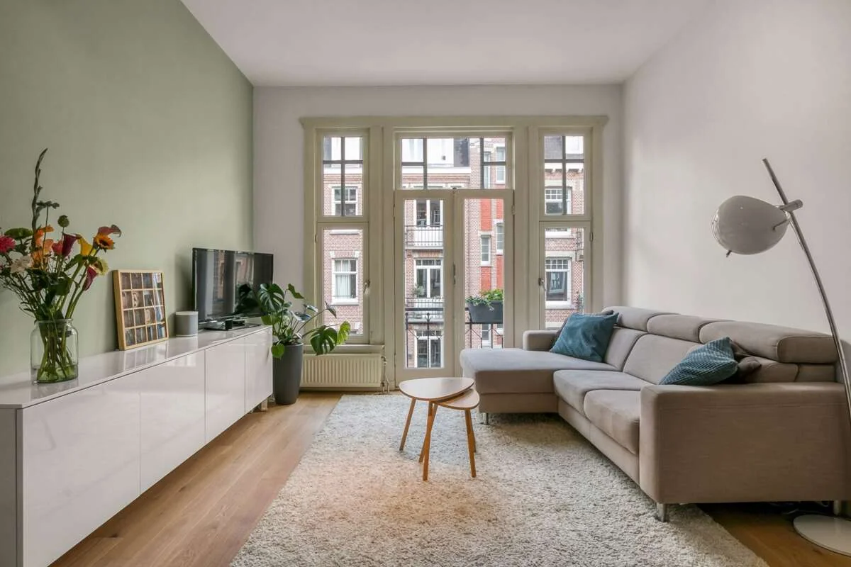 Foto van de Appartement gelegen aan de Eerste Helmersstraat in Amsterdam