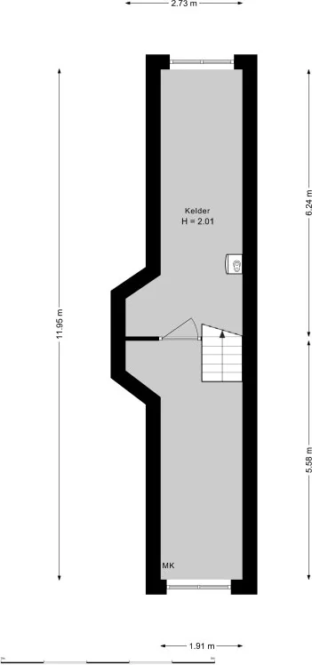 Foto van de Appartement gelegen aan de Doorniksestraat in Den Haag