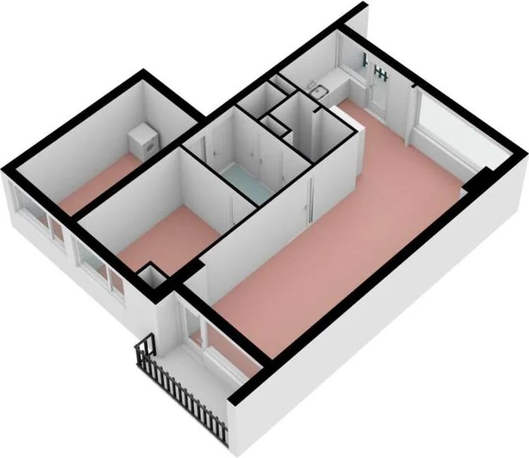 Foto van de Appartement gelegen aan de Van Uvenweg in Wageningen