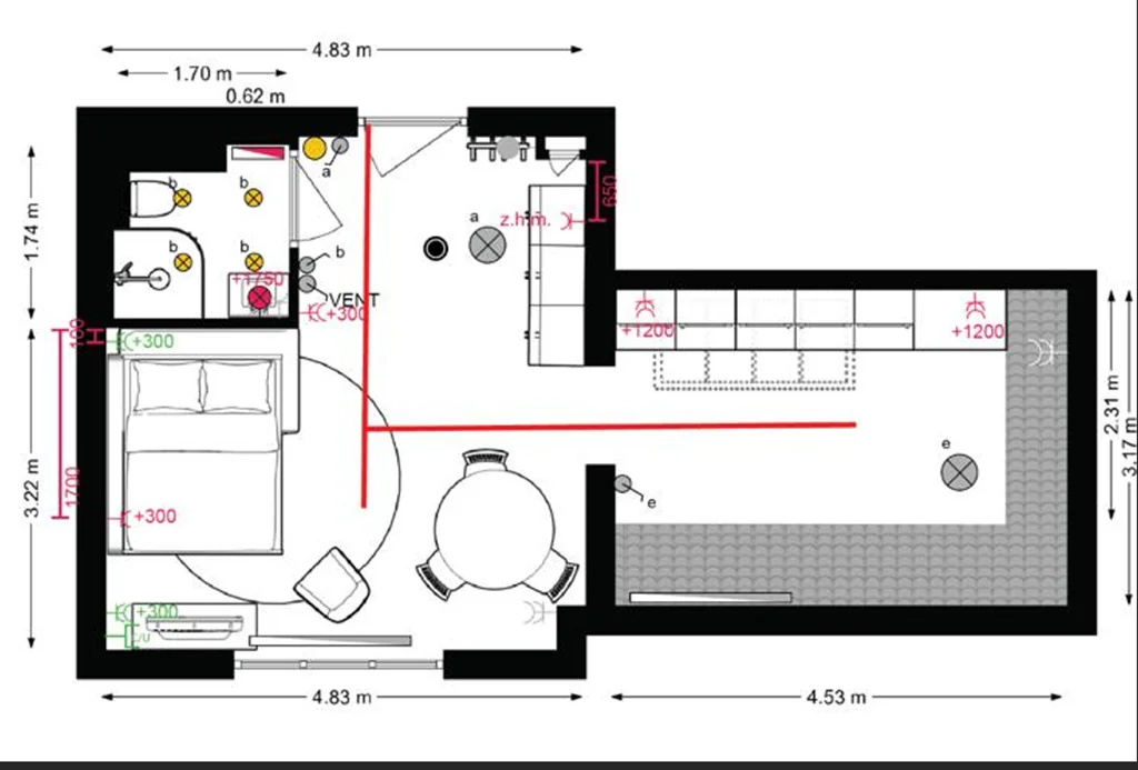 Foto van de Appartement gelegen aan de Mauritsstraat in Rotterdam