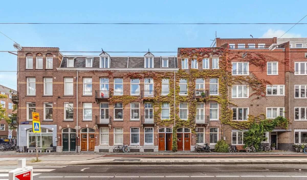 Foto van de Appartement gelegen aan de Admiraal De Ruijterweg in Amsterdam