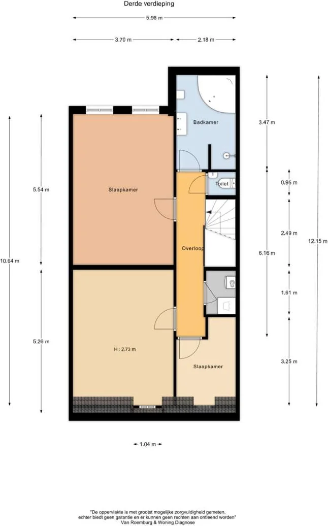 Foto van de Appartement gelegen aan de Admiraal De Ruijterweg in Amsterdam