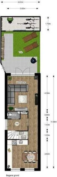 Foto van de Appartement gelegen aan de Dubbelstraat in Bergen op Zoom