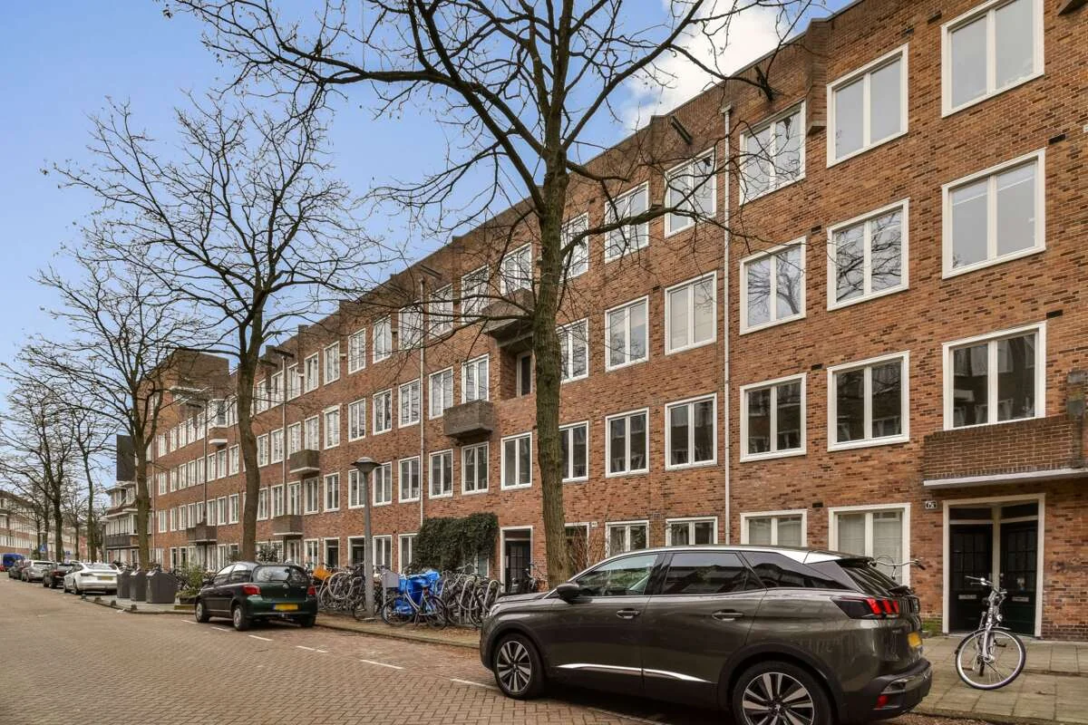 Foto van de Appartement gelegen aan de Van Spilbergenstraat in Amsterdam