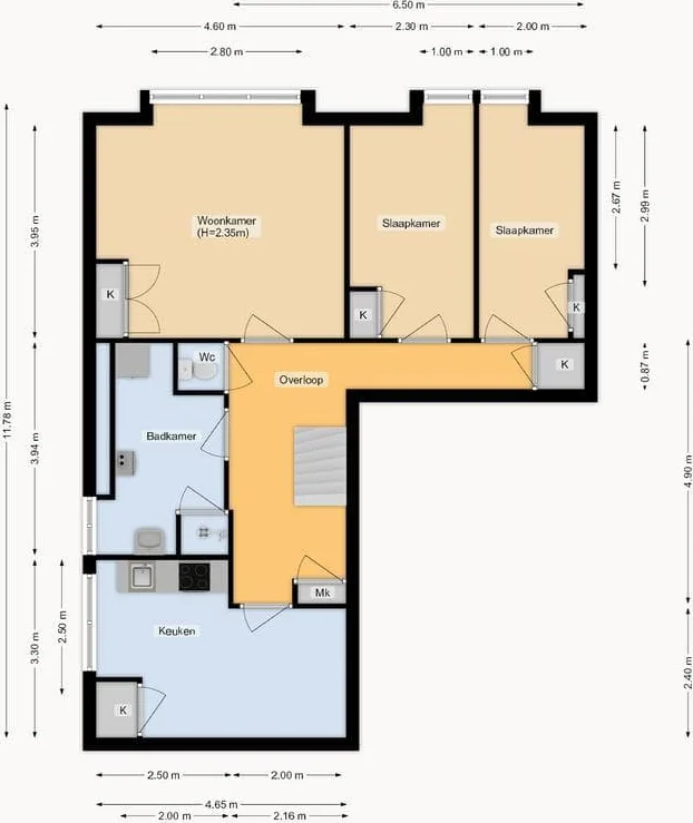 Foto van de Appartement gelegen aan de Brinkweg in Hilversum