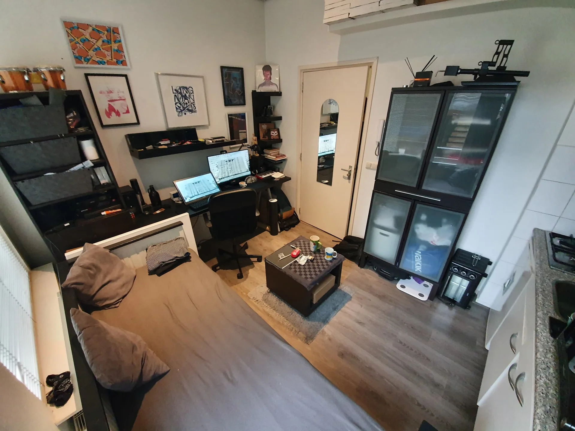 Foto van de Kamer gelegen aan de Helper Oostsingel in Groningen