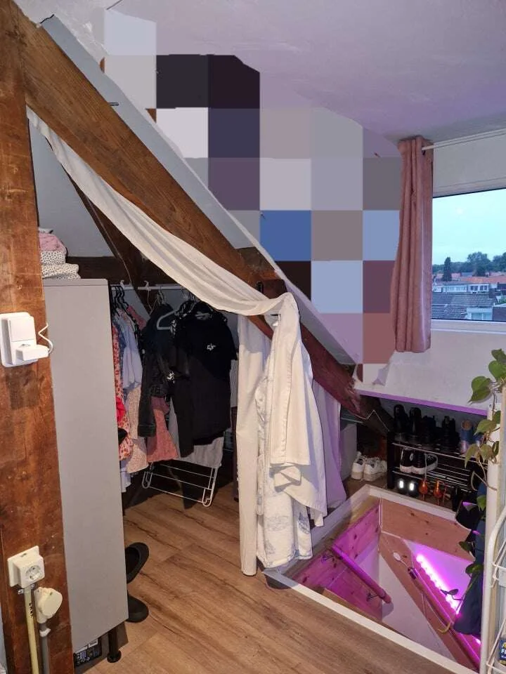 Foto van de Kamer gelegen aan de Hoefstraat in Tilburg