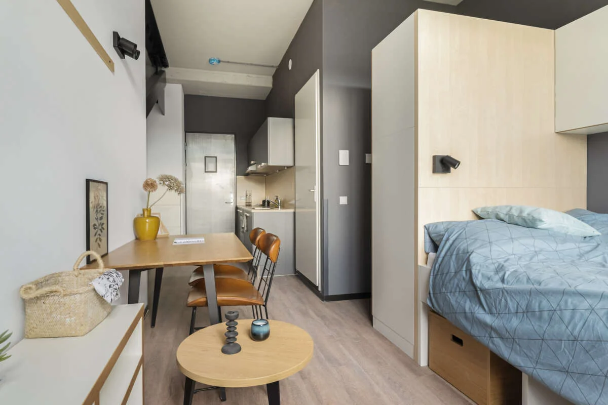 Foto van de Studio gelegen aan de Bijlmerdreef in Amsterdam