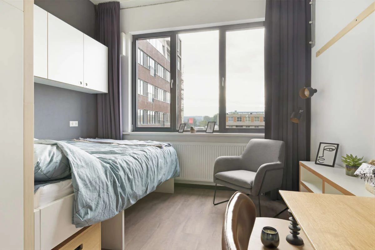 Foto van de Studio gelegen aan de Bijlmerdreef in Amsterdam