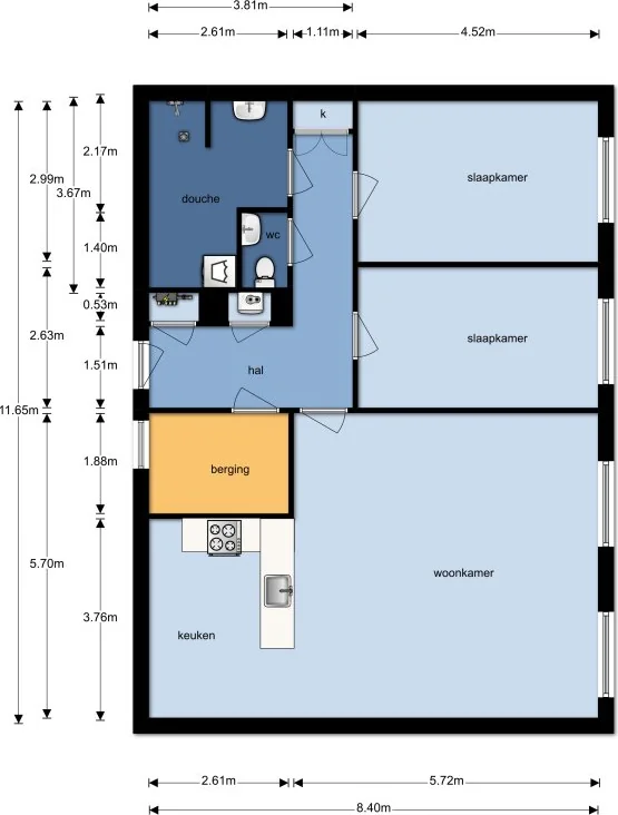 Foto van de Appartement gelegen aan de Vierwoudstedenmeer in Woerden
