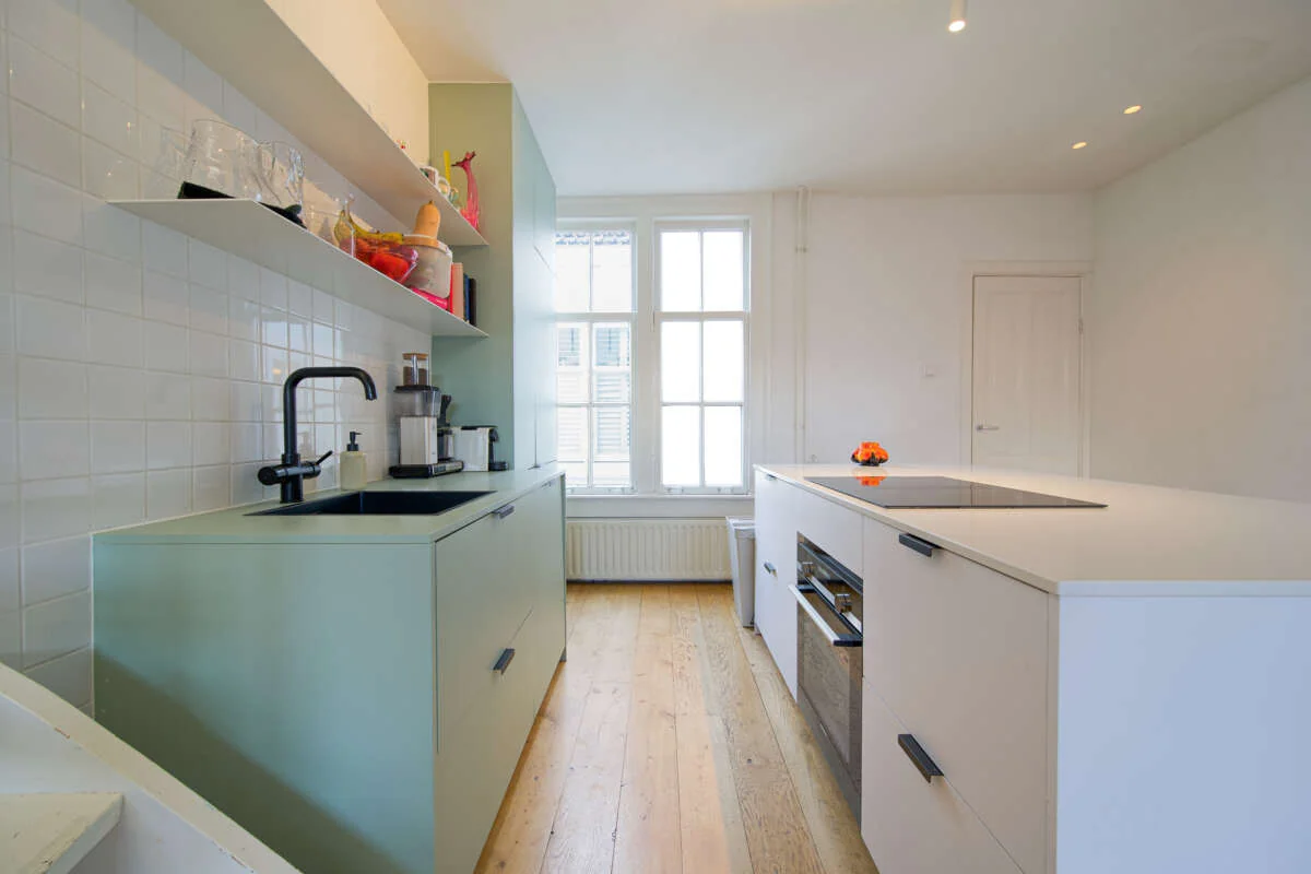 Foto van de Appartement gelegen aan de Rozenstraat in Amsterdam