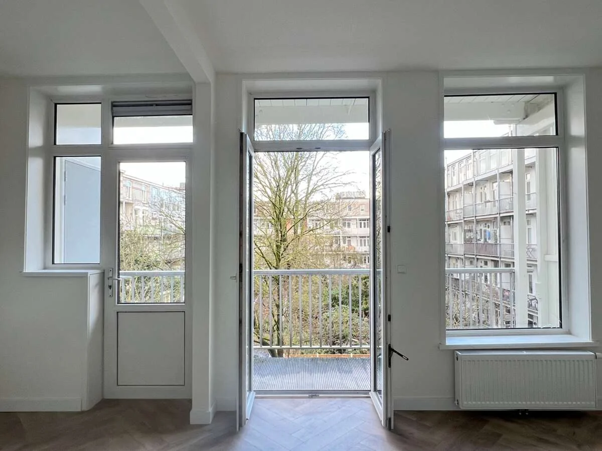 Foto van de Appartement gelegen aan de Kwakersstraat in Amsterdam