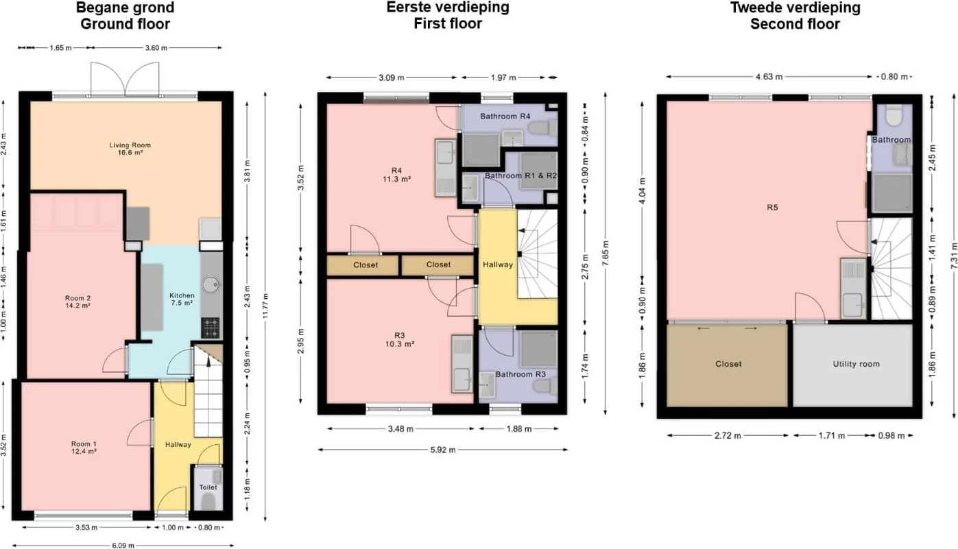 Foto van de Kamer gelegen aan de Arke Noestraat in Tilburg