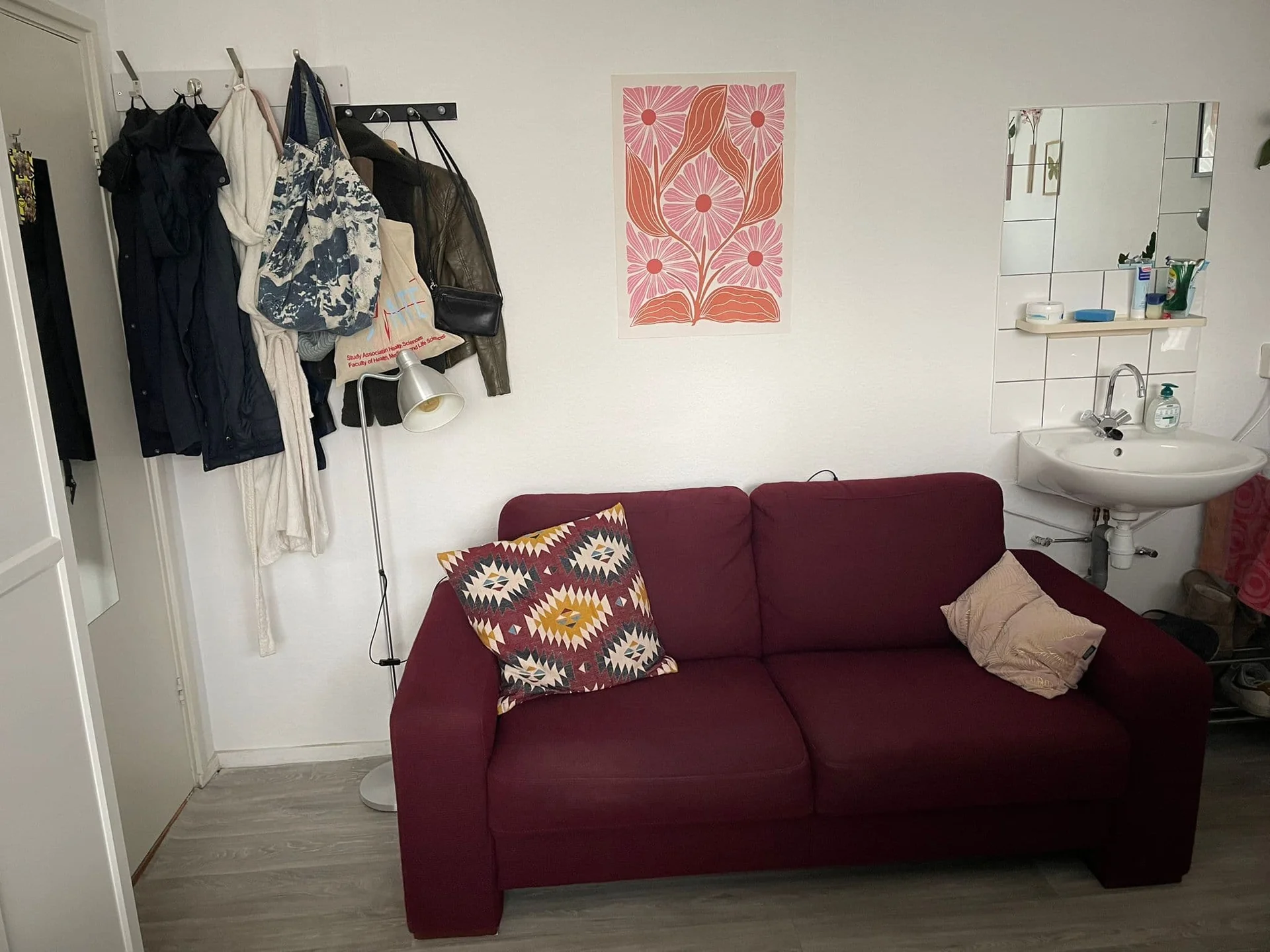 Foto van de Kamer gelegen aan de Merovingenstraat in Maastricht