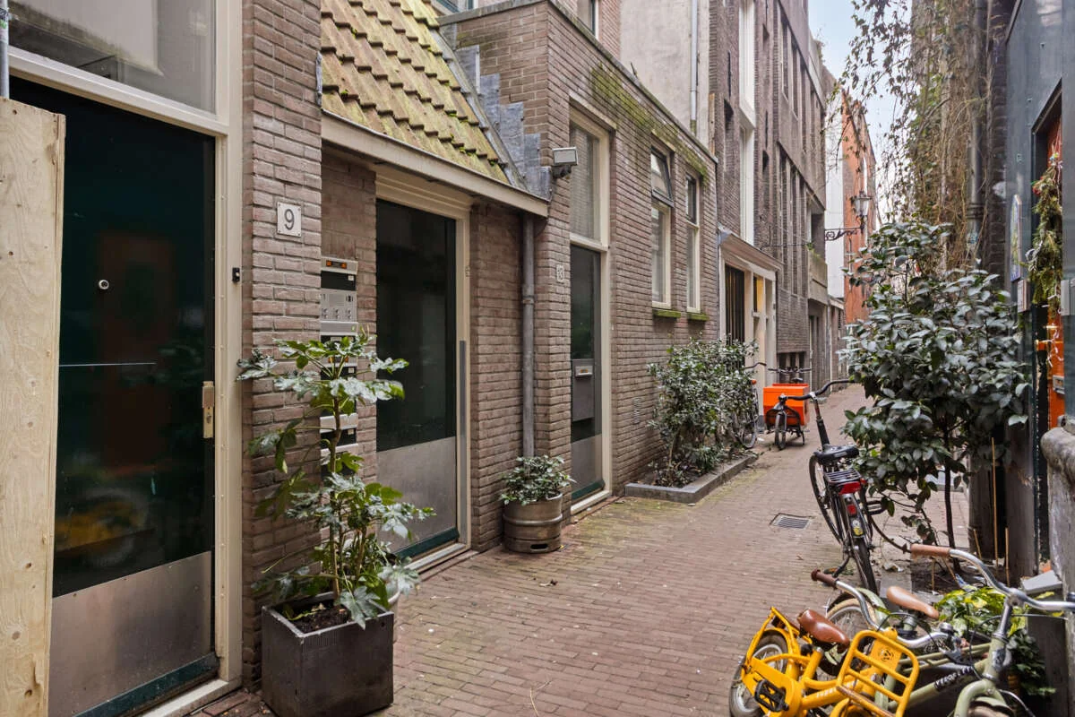 Foto van de Appartement gelegen aan de Heintje Hoekssteeg in Amsterdam