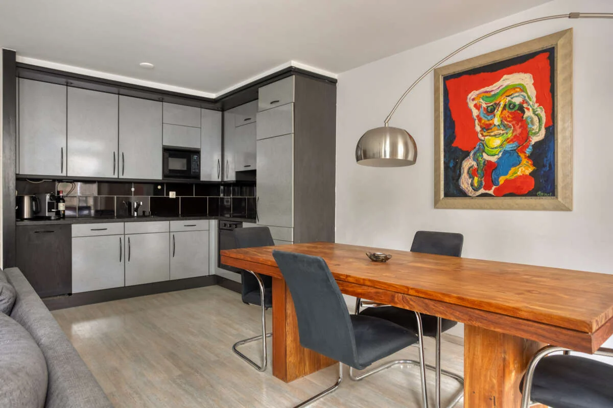 Foto van de Appartement gelegen aan de Heintje Hoekssteeg in Amsterdam