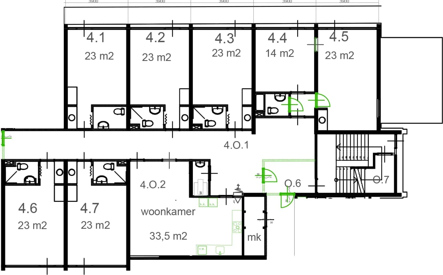 Foto van de Kamer gelegen aan de Aart van der Leeuwlaan in Delft