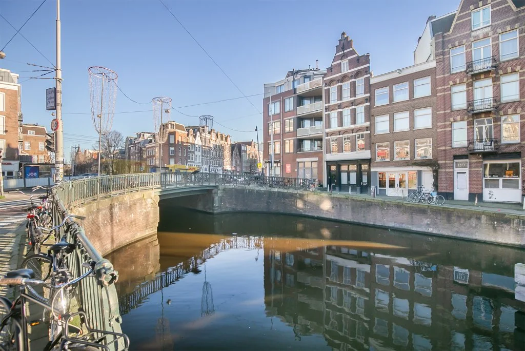 Foto van de Appartement gelegen aan de Lijnbaansgracht in Amsterdam