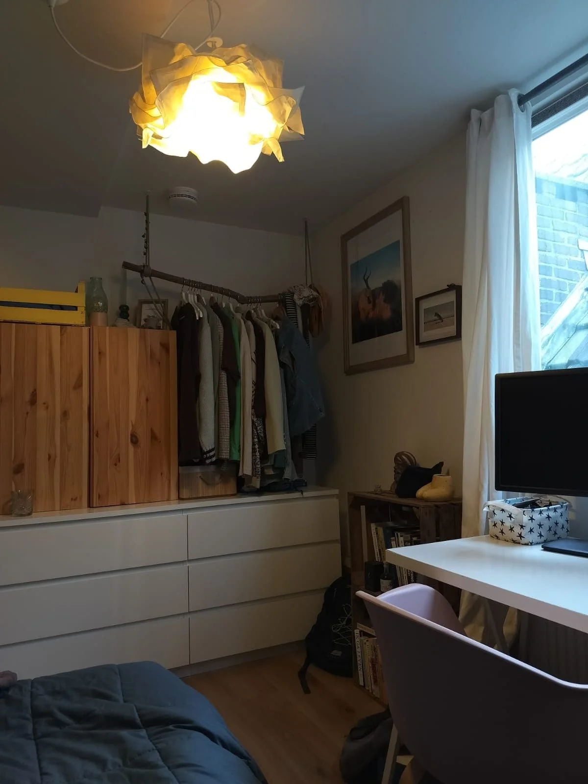 Foto van de Kamer gelegen aan de Schiedamseweg in Rotterdam