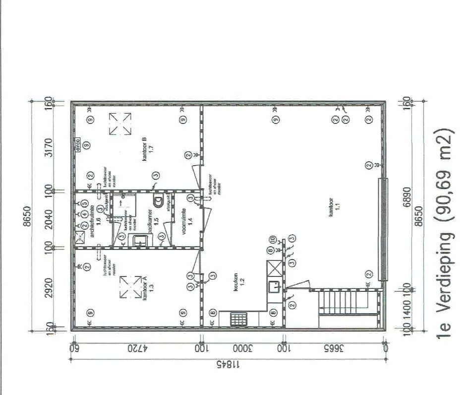 Foto van de Appartement gelegen aan de Touwslagersweg in Woerden
