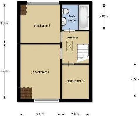 Foto van de Appartement gelegen aan de P.C. Hooftstraat in Bergen op Zoom