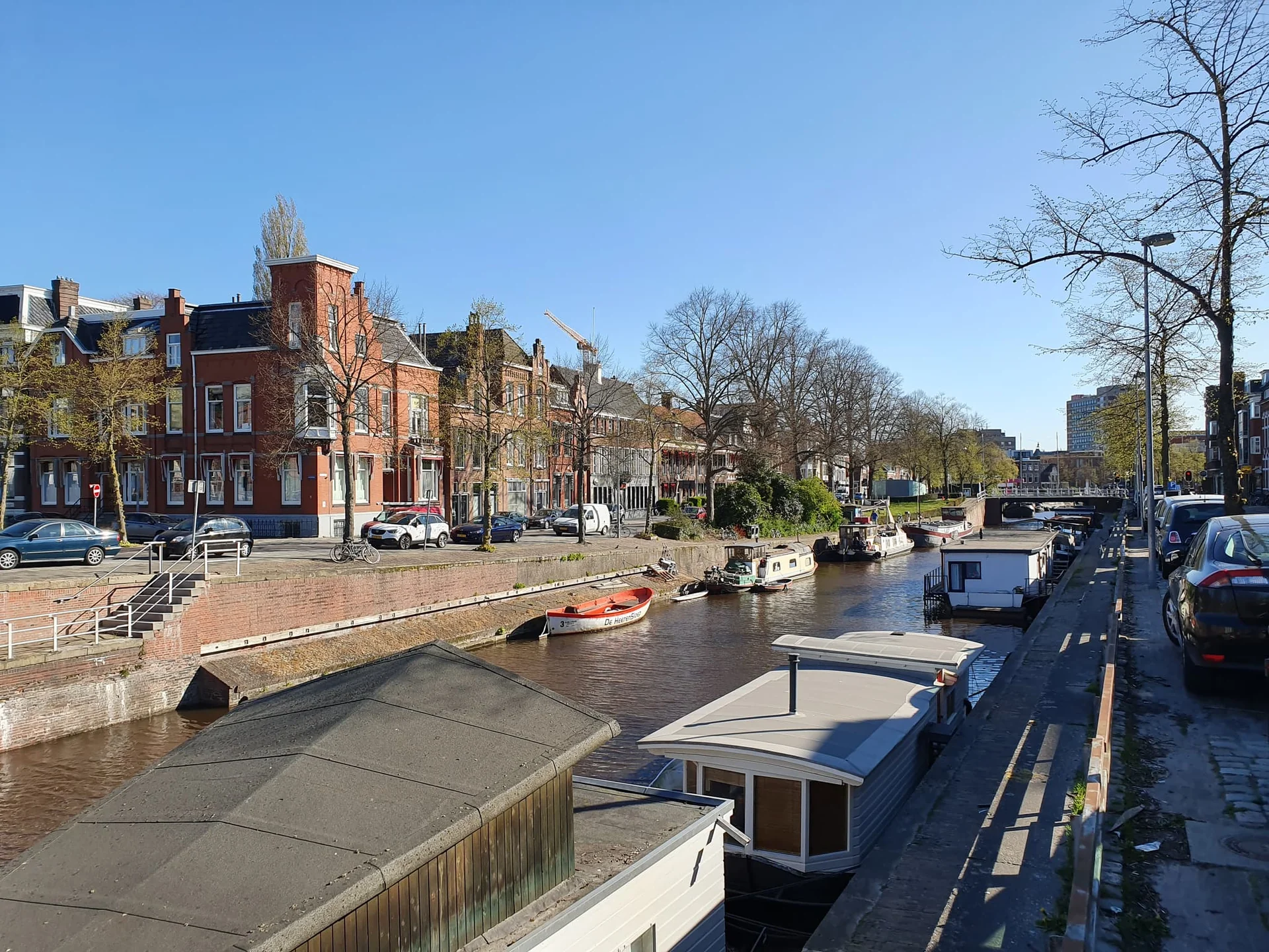 Foto van de Kamer gelegen aan de Spilsluizen in Groningen