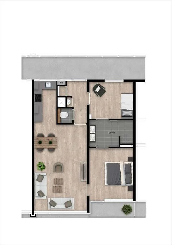 Foto van de Appartement gelegen aan de Van Vollenhovenlaan in Utrecht