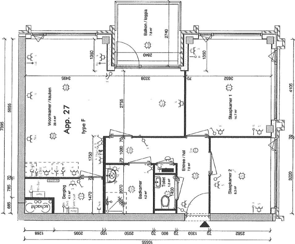 Foto van de Appartement gelegen aan de Helperpark in Groningen